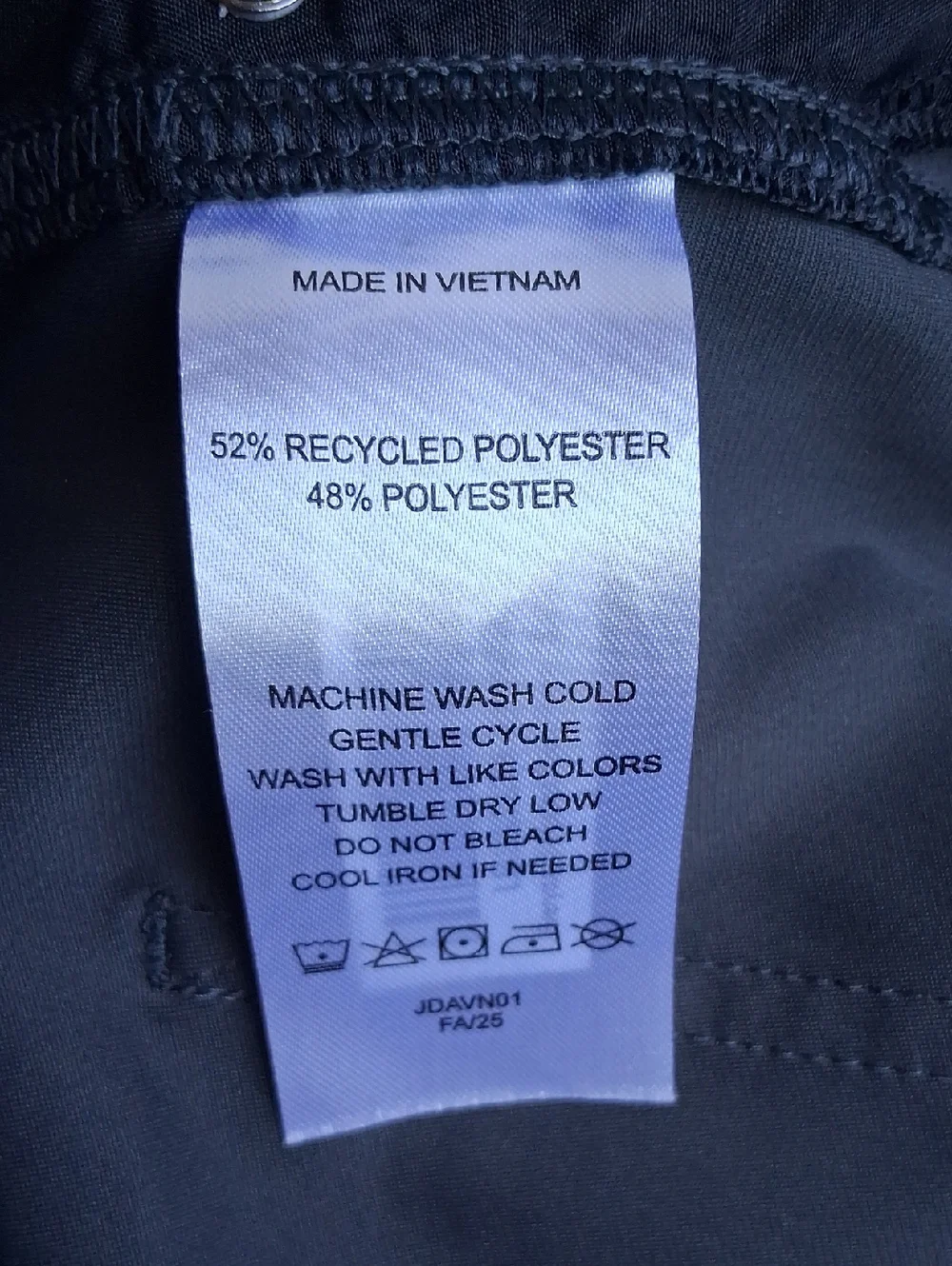 Quince 5 Pocket Tech Pant Slim Fit Steel 36×30